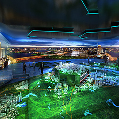 合肥自然博物館設計對數字化照明控制